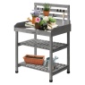 VegTrug Potting Table - Grey Wash Wood