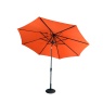 Supremo Riviera 3m Deluxe Crank & Tilt Parasol - Orange