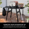 Ninja OO101UKKIT Woodfire Electric Outdoor Oven With BBQ Stand - Terracotta/Steel