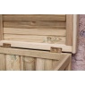 Zest Garden Wooden Parcel Store with Planter