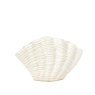 Clam Small Vase Reactive - White