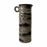 Downtown Monzoro Stoneware Vase With Handle - Natural