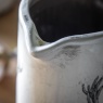 Stag Medium Pitcher Vase - Distressed