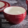 Barbary & Oak Foundry 16 Piece Dinnerware Set Red