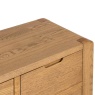 Zurich Oak 3 Over 4 Chest of Drawers