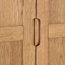 Zurich Gents Combination Oak Wardrobe