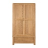 Zurich Gents Combination Oak Wardrobe