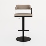 HND Firenza Bar Stool - Black Frame