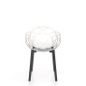 HND Flora Dining Chair Clear Seat