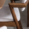 G Plan Darcy Retro Dining Armchair - Walnut