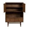 G Plan Marlow Display Cabinet - Walnut