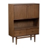 G Plan Marlow Display Cabinet - Walnut