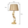 BHS BHS Brookby Stem Table Lamp - Gold