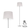 BHS BHS Mira Stem Touch Floor Lamp - Natural