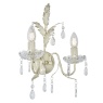 BHS BHS Paisley Wall Light - Cream/Gold