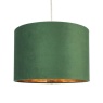 BHS Velvet Easy Fit Light Shade 30cm - Emerald