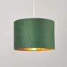 BHS Velvet Easy Fit Light Shade 30cm - Emerald