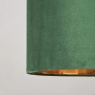 BHS Velvet Easy Fit Light Shade 30cm - Emerald