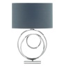 BHS BHS Saturn Table Lamp - Chrome/Grey