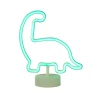 BHS BHS Glow Dino Neon Table Lamp - Green