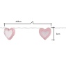 BHS BHS Glow LED Love Heart String Lights - Pink