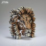 Edge Lion Bust Miniature Sculpture