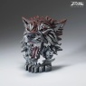 Edge Wolf Bust Miniature Sculpture