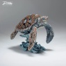 Edge Sea Turtle Miniature Sculpture