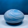 LGlow Blue Lagoon Glass Lamp Pebble