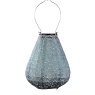 Lumiz Tulip Solar Lantern - 20cm - Fiore - Grey Blue