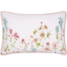 Laura Ashley Wild Meadow Standard Pillowcase Pair - Crimson