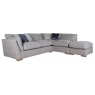 Phoebe 4 Seater Corner Sofa With Bed & Footstool