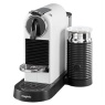 Nespresso 11319 CitiZ Coffee Machine with Aeroccino - White