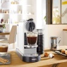 Nespresso 11319 CitiZ Coffee Machine with Aeroccino - White