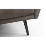 afina grey sofa bed leg detail