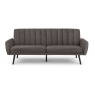 afina grey sofa bed front