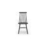 alassio Spindle back dining chair black