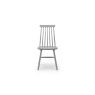 alassio spindle back dining chair grey