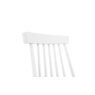 alassio spindle back chair white back detail