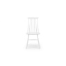 alassio spindle back chair white