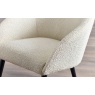 Julian Bowen Julian Bowen Amari Boucle Accent Chair - Ivory