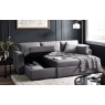 Julian Bowen Julian Bowen Angel Sofa Bed With Storage - Light Grey