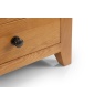 astoria 4 drawer coffee table base detail