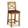 Downtown Ascot Bar Stool With Seat Pad