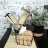 Esselle Addiscombe Set of 2 Square Nested Baskets - Black