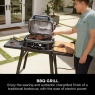 Ninja OG901UKSTANDKIT Woodfire Pro Connect XL Electric BBQ Grill & Smoker with Stand