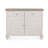 Downtown Montreal Narrow Sideboard - Grey Washed Oak & Soft Grey