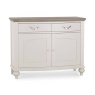 Downtown Montreal Narrow Sideboard - Grey Washed Oak & Soft Grey