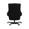 Stressless Stressless Mayfair Medium Office Chair in Paloma Black Leather with Black Wood Base