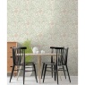 Holden Decor Bilbury Heavy Weight Textured Wallpaper - Sage/Coral